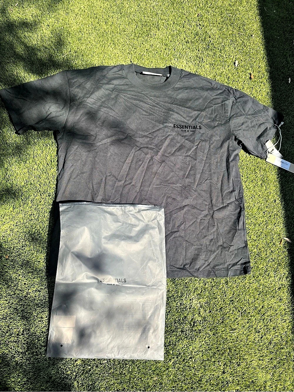Essentials Fear of God Essentials T-Shirt Short Sleeve Tee in Gray XL NWT
